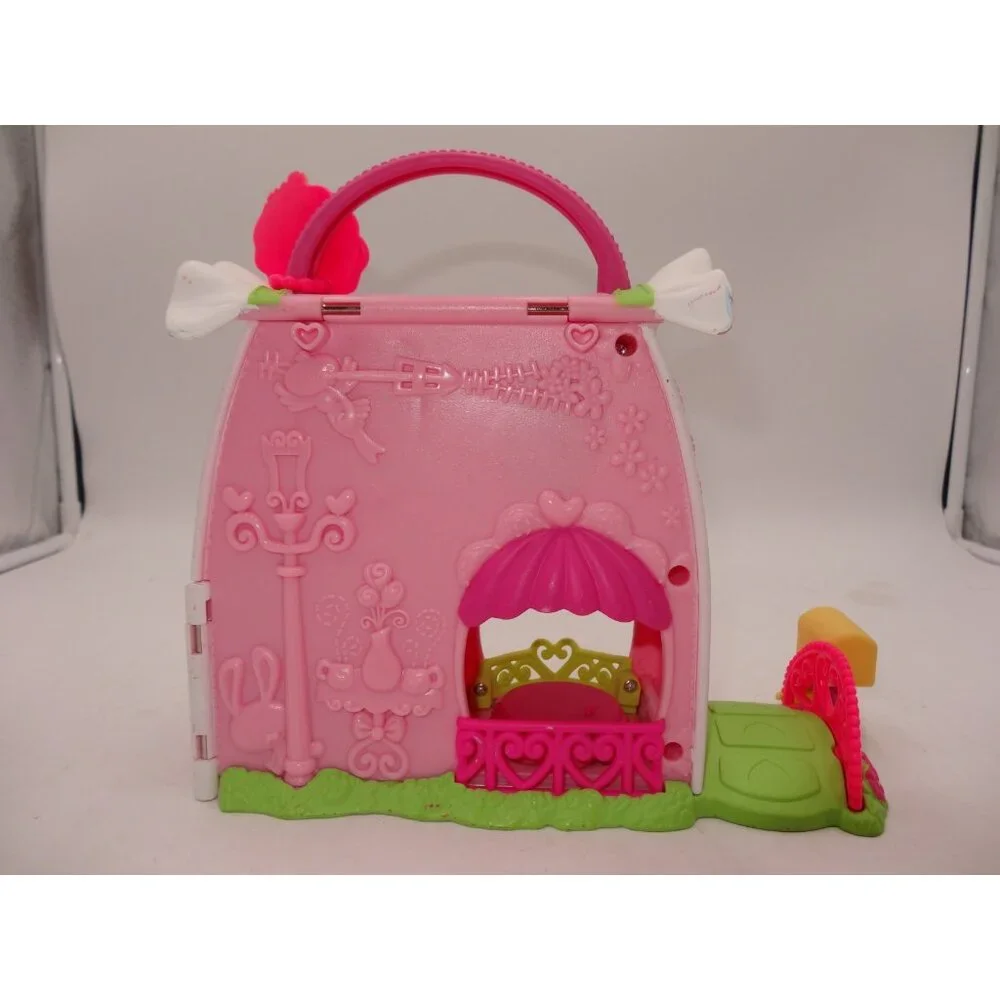 My Little Pony Fancy Fashions Boutique Purse Pink Shoe Time Toola Roola Bumber c